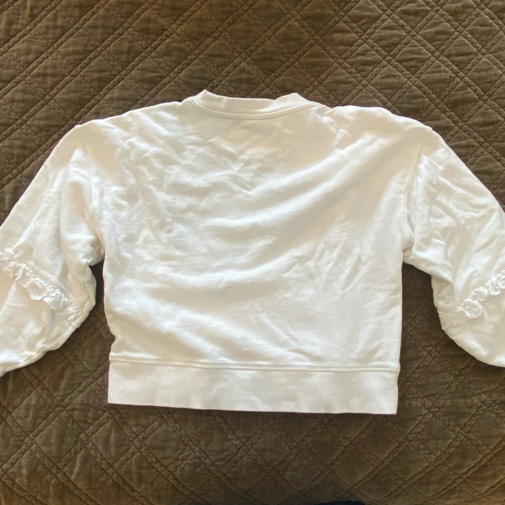 PAIGE White Sweater - Picture 2 of 3
